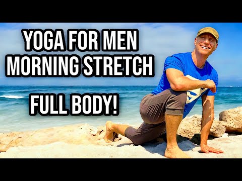 15 Min Yoga for Men: Full Body Morning Stretch - Morning Yoga Flow