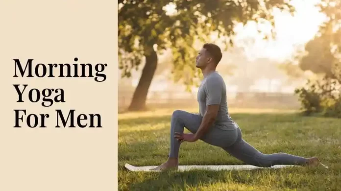 Morning yoga for men