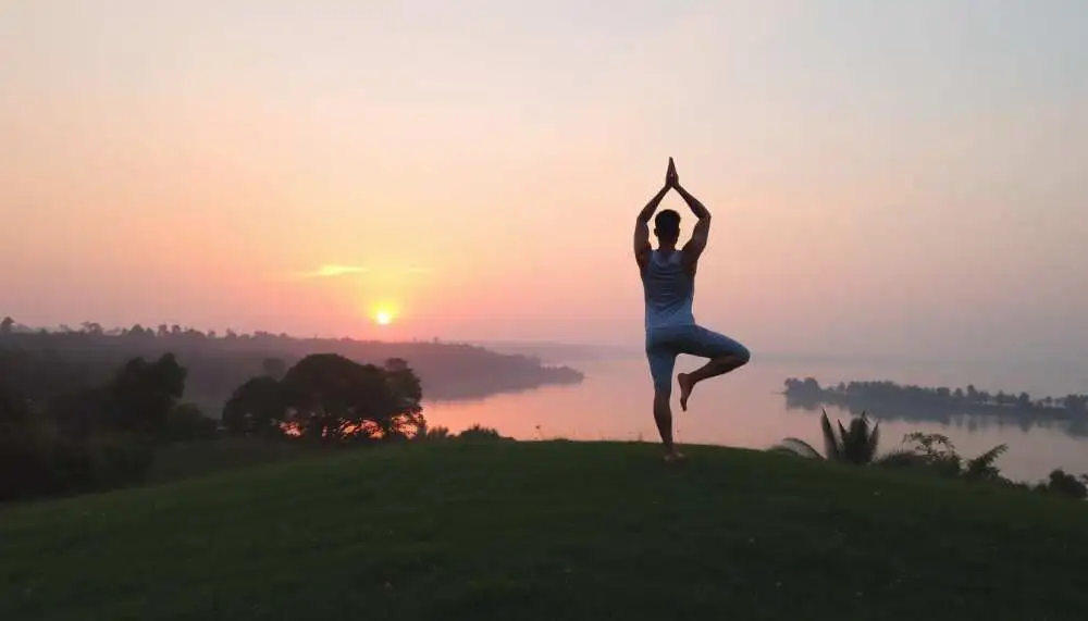 Morning yoga for men