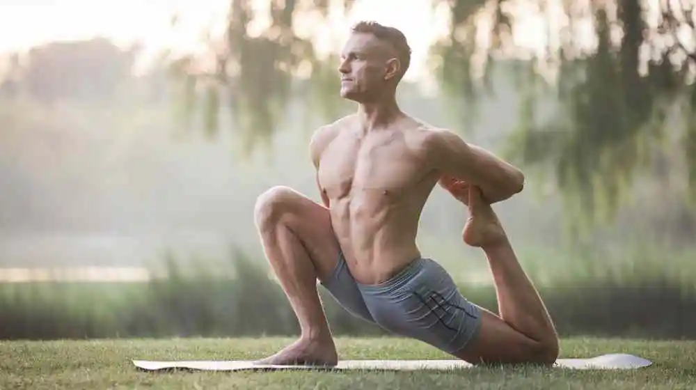 Morning yoga for men